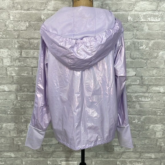 ZYIA Active Lilac Shine Bomber Jacket - Picture 3 of 8